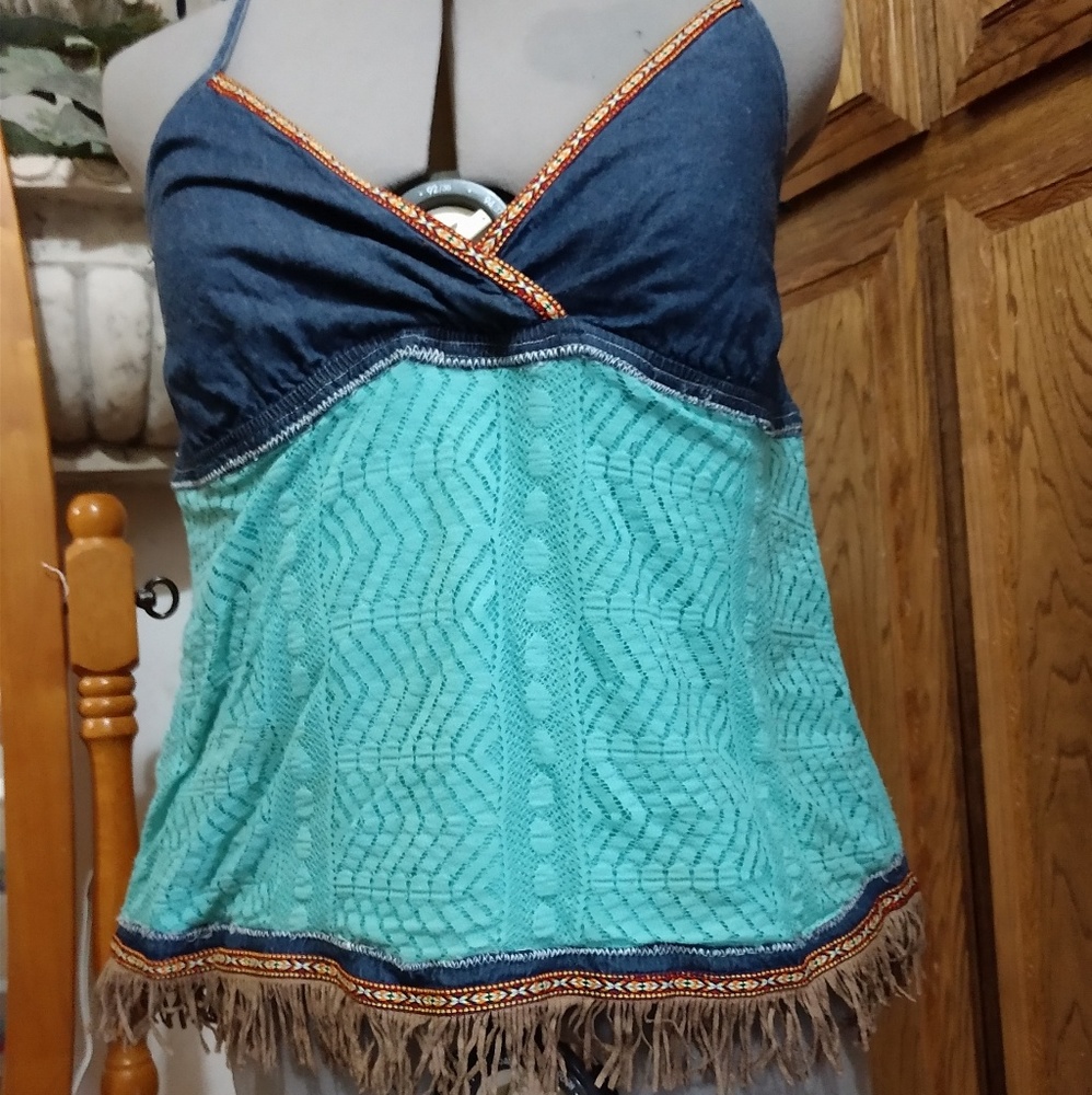Boho tunic top